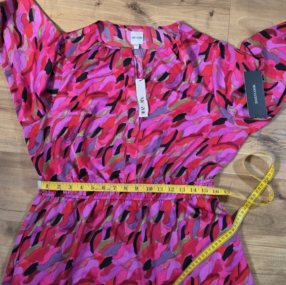 NIC+ZOE Multicolor Long Sleeve Dress - Picture 6 of 7